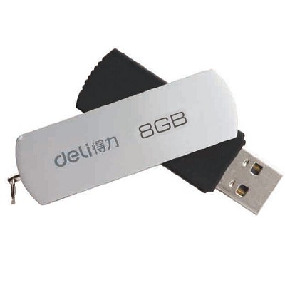 正品 得力3720 u盘8G 办公存储U盘 u盘8g正品 USB2.0高速存储